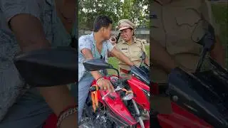 Police Ki Dada Giri Ki Waja Se Neta Banna Para 🙄😂😁#funny #viral#shorts
