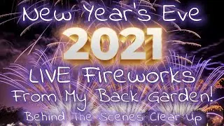 За кулисами: новогодний фейерверк 2021 года из моего сада &mdash; Clear Up