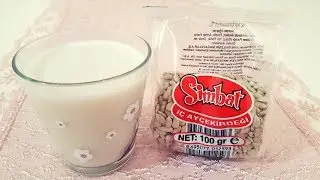 1 TL'YE BİTKİSEL SÜT ( ÇEKİRDEK SÜTÜ ) / Vegan