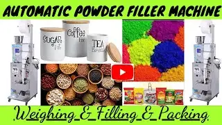 Powder Packing Machine |  Multi Purpose Form Fill and Seal Machine