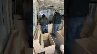 building a kitchen in a camper van #vanbuild