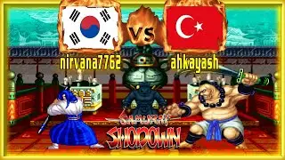 Samurai Shodown - nirvana7762 (KOR) VS (TUR) ahkayash [samsho/Fightcade/FT5] [サムライスピリッツ] [사무라이 쇼다운]