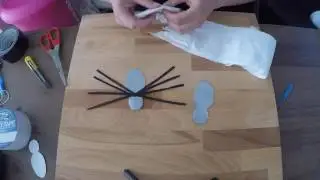 It'z Duct tape Spinnen sleutelhanger