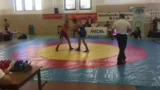 Merlin Fritzsche (RV Lugau) -  Lian Ren&eacute; B&ouml;lcker (AC 1897 Werdau) 62kg B-Jugend MDM Plauen 09/2022