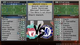 Winning Eleven 10 Liverpool vs Chelsea Konami Cup