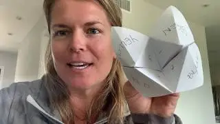 Video #19 - Kids Workout- Origami Fortune Teller