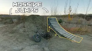 BIG jump line at Devon Bike Park