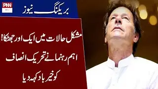 Another Shock to Imran Khan | Important Party Leader Left PTI | Breaking News | PNN