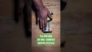 The NEW Ryobi ONE+ 18V Cordless Compact Fixed Base Router (PCL424B)