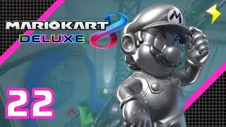 Mario Kart 8 Deluxe - Lightning Cup Mirror 3 Stars with Metal Mario - 100% Playthrough (22)