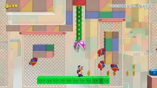 Eric's Super Mario Maker 2 Levels: Snake Block Journey