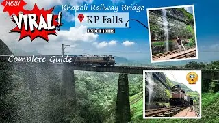Most Viral Place 😱 | KP Falls Khopoli 😍|  Complete Guide | Solo Trekker HJ