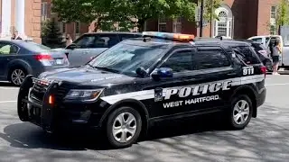 West Hartford Police Responding with Wail, Horn and Powercall!!