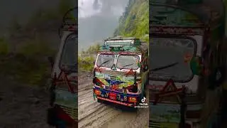 Off-road Trucking 😲 #kajii_vlogs #drivers #viral #nepal #truck #dangerousdriving #offroad