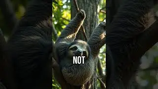 Discover the sloth's secret to survival! #SlothLife #SilentSurvival #FunFacts