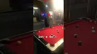 Let's Gooo! Pool Challenge! #Dudleys #saturdaynight #fun #shootingpool