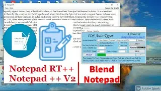 Notepad RT++ /RTX++ , Notepad Plus .wrt .xtt AUTOTYPER | Image to Notepad RT++ [Data entry jobs]