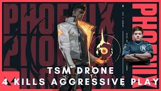 TSM drone Aggressive Phoenix 4 Kills | Radiant Gameplay #4 (FULL GAME)