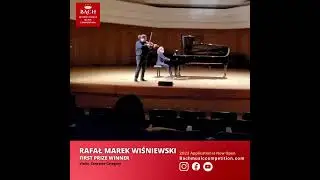 🏆 Winner of Bach International Music Competition 2022 🏆