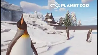 King Penguin Habitat - Planet Zoo: Christmas Village Part 1