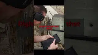 30 Layers of Ballistic Nylon Vs 9MM #militarygear #nylon #tacticalgear #militaryhistory