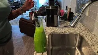 Immune-Boosting Green juice I make at home 