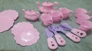 unboxing miniature kitchen set toys | tea set toys | Satisfying video | Azhan Ajmal |