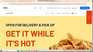 HOW TO CREATE A WEBSITE IN FREE | RESTAURANT WEBSITE MAKING | CREATIVITY | #youtubevideo #website