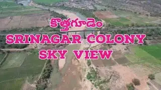 Kothagudem SKY VIEW Bhadradri Kothagudem Srinagar Colony Sky View Drone View