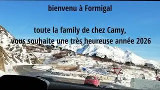 🚗❄️ Route enneigée dans les Pyrénées | Du col du Pourtalet à Formigal (Espagne)