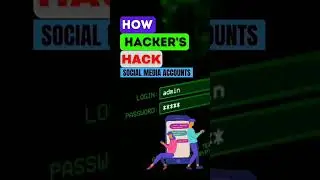 how hacker's hack social media accounts#kalilinux #linux#shorts#youtubeshorts#hacking#cybersecurity