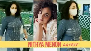 Nithya menon Latest video.. walking cute Nithya menon 😲😲❤️