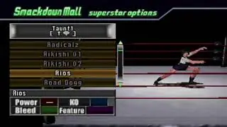 WWF No Mercy Mei Misaki AI Taunt Choice