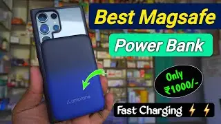 Best MagSafe Power Bank 🔋 With Fast Charging  ⚡️ | Ambrane Magsafe Wireless Iphone📲 & android 📱