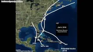 2018 hurricane landfall predictions