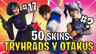LAS 50 SKINS MAS C0M3PIJ@S DE FORTNITE