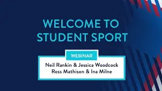 Webinar | Welcome to Student Sport