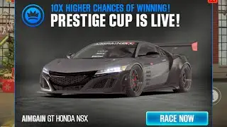 AIMGAIN NSX | Prestige Cup Last Race With Tuning Guide | CSR2