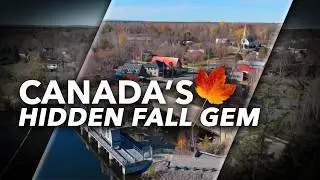 Calabogie from Above | Stunning Fall Colours Over Calabogie Lake & Peaks Resort (4K Drone Video)