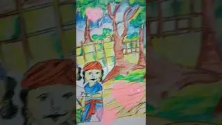 College project # drawing#colouring#viral#painting#youtube #art
