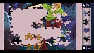 Into the Shadow Tunnel Courage on the Run 🌑🐾🧩👍🐶#jigsawpuzzle #puzzle 