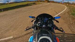 Mastering the Twisties on a BMW M1000RR | POV | RAW SOUND