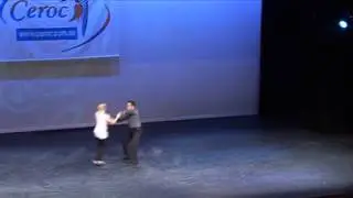 2009 Ceroc Championships   1st Place Showcase - Holly Skinner & Allan Skinner