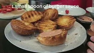 How to make a proper medium rare burger[recipe] #cooking  #burger