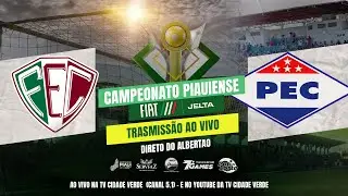 Fluminense x Piauí | AO VIVO | Piauiense 2026 - 2ª rodada