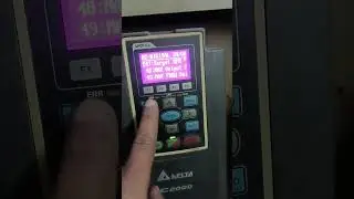 DELTA DRIVE C2000 PARAMETER SETTINGS #shortvideo #electrical