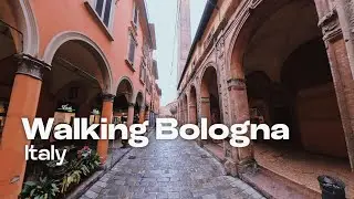 Walking Through BOLOGNA, Italy 🇮🇹 | Stunning Hidden Streets & Historic Centre in 4K