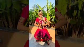 Titli✨️ Sounds so magical🪷   #bharatanatyam look#transition #expressions#southindian#viral #trending