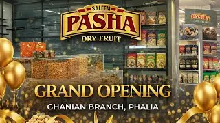 Pasha Dry Fruit Phalia 🎉 | Grand Opening Ceremony | Fresh & Quality Dry Fruits