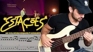 Estações | Matheus Gonçalves & Mateus Brito - Baixo cover c/tablatura